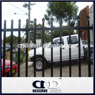 Powder coated Iron picket fence