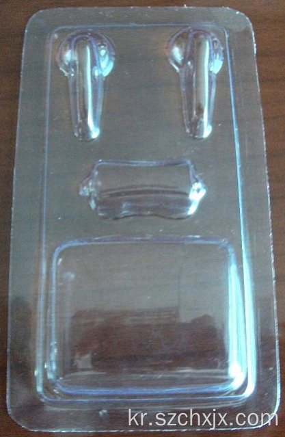 PVC 대합 조개 및 종이 카드 씰링 포장 기계