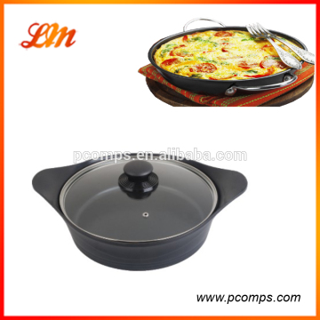 Teflon Diecasting Casserole Non-stick Casserole Cookware