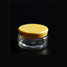 Factory sale 100g empty transparent plastics hair care packaging jar