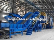 Waste Tire Recycling Plant / Tire Recycling Rubber Powder Production Line /waste tire recycling rubber powder machine