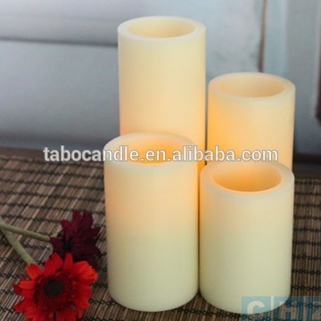 Lavender/Vanilla Scented LED Scented Pillar Candle