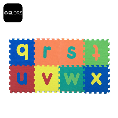 مجموعة Melors حصيرة للأطفال من Eva Letters Foam Puzzle