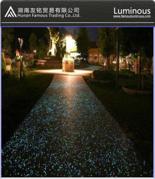 Glow Color Gravel For Driveway