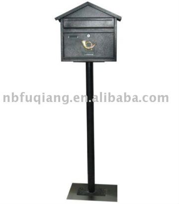 mailbox,letter box, metal letter box, metal mailbox,, postbox, standing mailbox, letter box with the stand