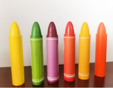 bullet and beeswax crayons