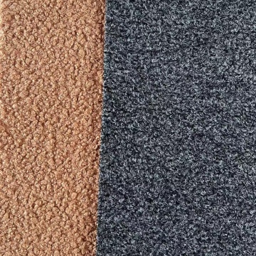 Knitted 100% polyester boulce fabric