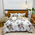 Set tempat tidur rumah set jacquard set penutup selimut klasik