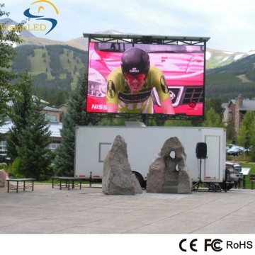 P5 Outdoor Curtain Large Screen LED Video Displays Panel