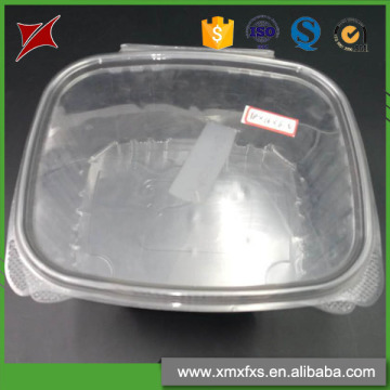 Disposable transparent fresh fruit packaging container /vegetable plastic container