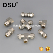 brass compression fitting brass gas fitting pipe fitting
