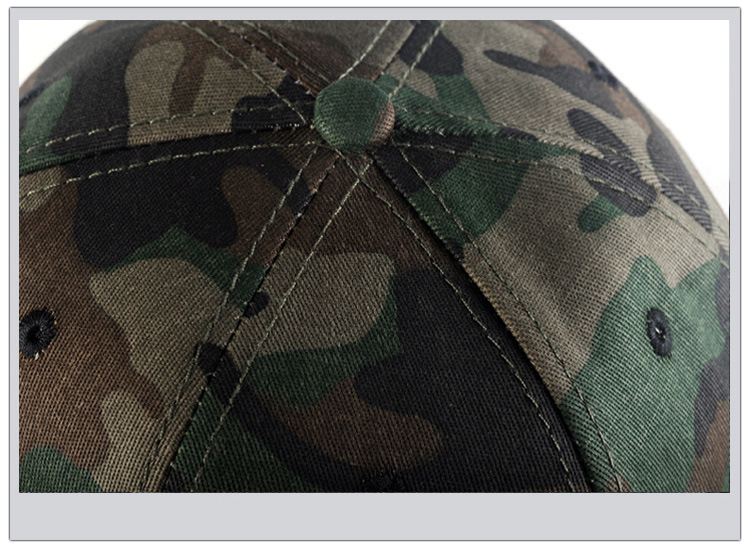 Camouflage hip-hop hat baseball hat man (9)