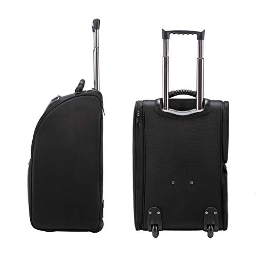 Trolley Cosmetic Case Travelling Beauty Makeup Suitcase Train Vanity Jewellery Portable Organizer Nylon Box Capacity Case