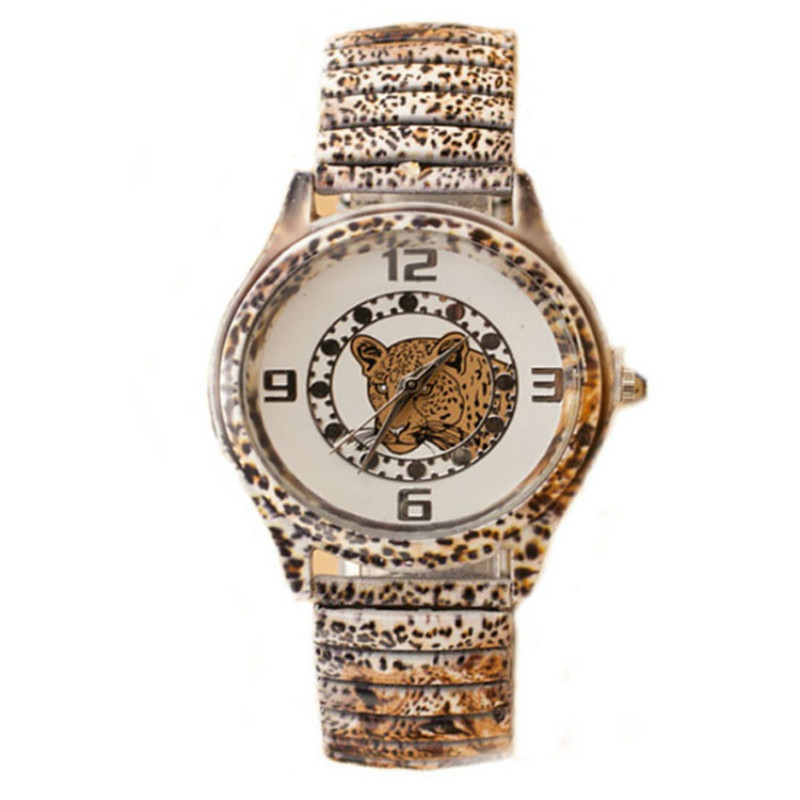 Girls Alloy Wrist Band Flower Watch