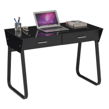 New Modern Design White painting glass Office Desk