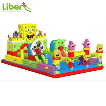 Large inflatable bounce castle for kids