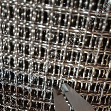 Crimped Wire Mesh Rectangular Slot