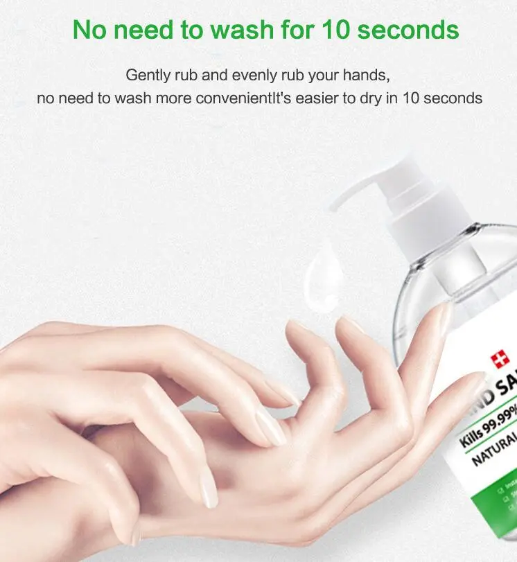 Hand Wash, Hand Sanitizer 100ml Factory Manufacturers Private Label OEM Custom Logo Portable Waterless Instant Alcohol Gel Hand Sanitizer