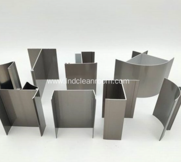 Aluminum for clean room doors and windows