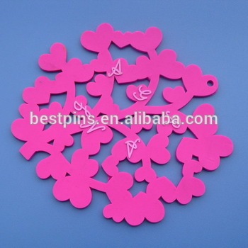 Flower Shape Soft PVC Cup Coaster