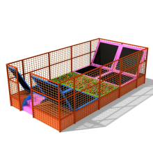 Customized Indoor Trampoline Park Jumping Area