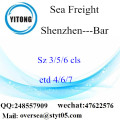 Shenzhen Port LCL Konsolidierung zu Bar