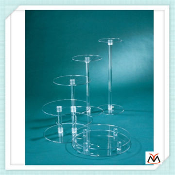 clear acrylic cake stand,acrylic display stand,acrylic cake display