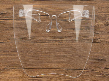 Transparent Plastic Face Shield Full Face Sunglasses
