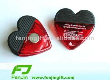 Plastic memo clip fridge magnet