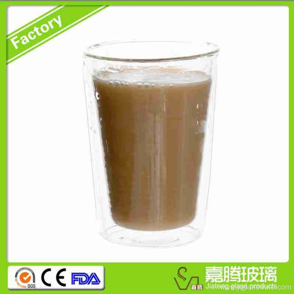 Good Quality Two Walled Glass Cups