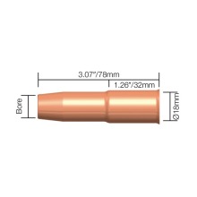 Tweco #2 13mm MIG Gas Shroud