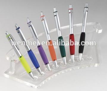 Clear custom acrylic pen holder, pen display rack