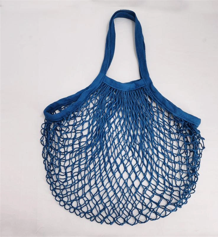 2021 OEM Eco Friendly Reusable Folding Cotton Onion Mesh Bag Fruit Mesh Bags Vegetable Mesh Bag