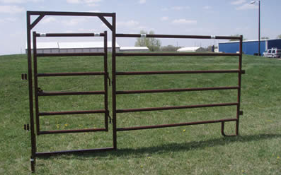 steel corral fence