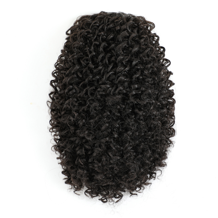 Water Jerry Afro Deep Curl Premium Synthetic Wig Clip On Hair Extension Pony Tail