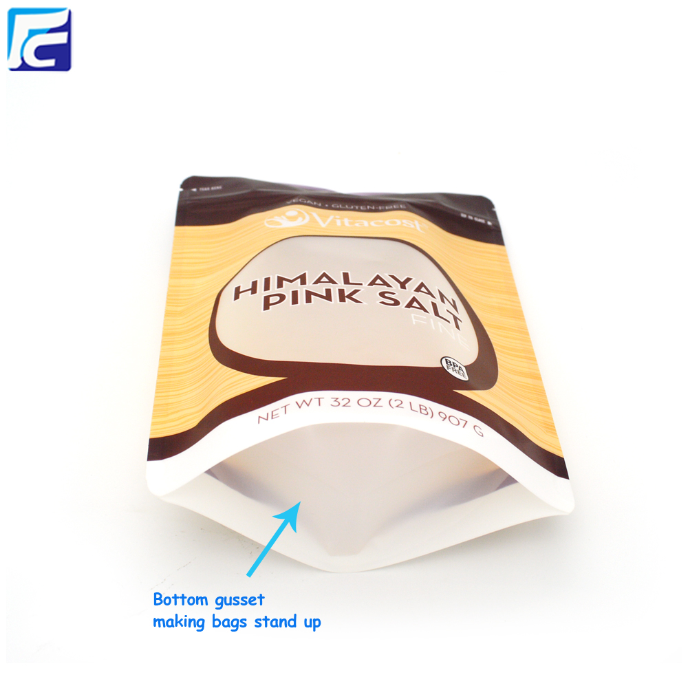Reißverschluss-Standbeutel zipper stand up pouch