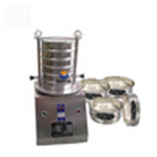 Laboratory soil screening vibration test sieve