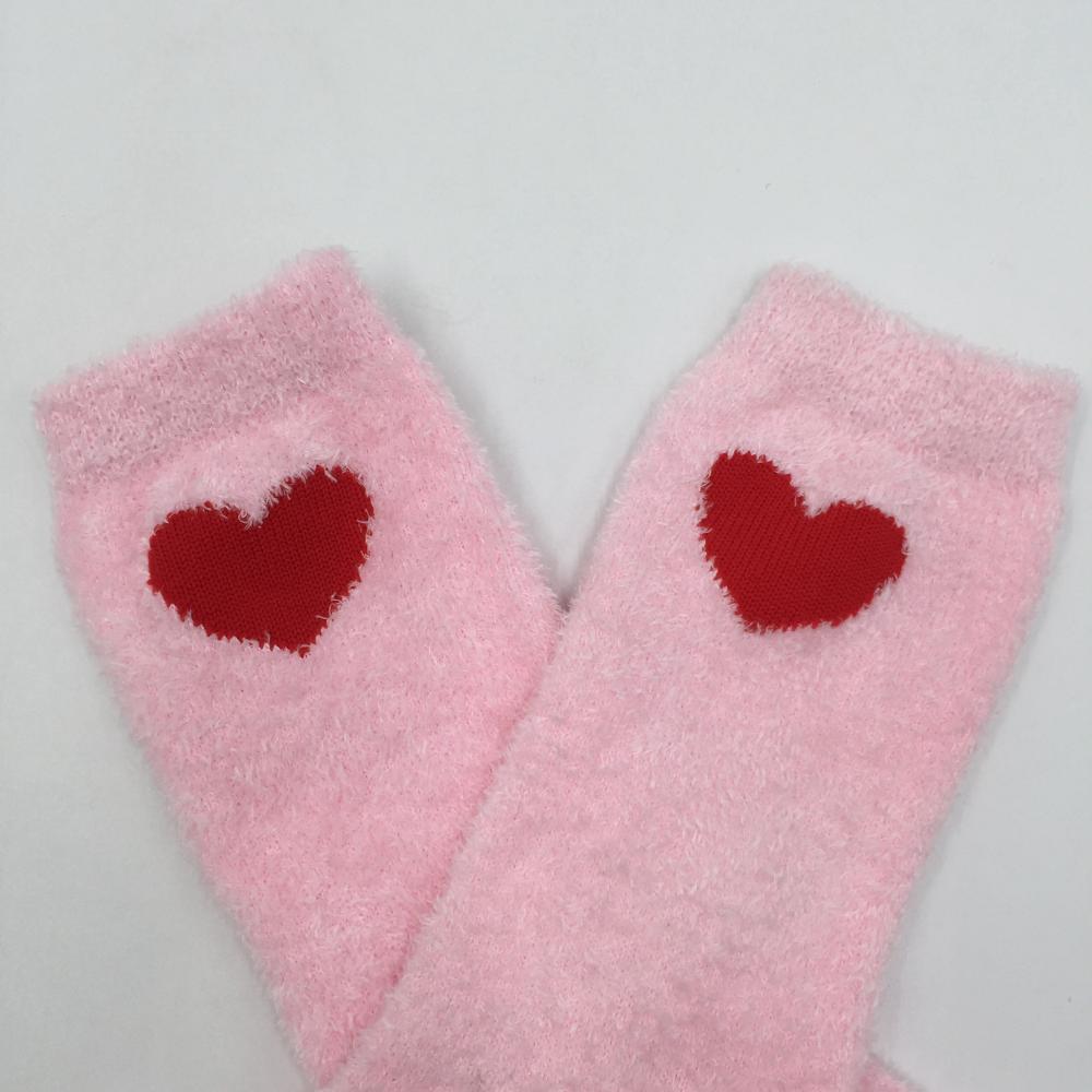 Big Red Heart Socks