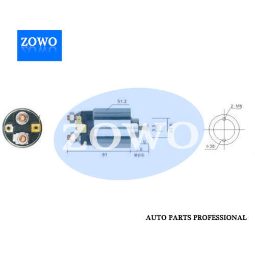 66-8318 SOLENOID DEL MOTORINO DI AVVIAMENTO