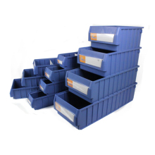 Plastic Storage Bins for Organizing Industrial Warehouse Nuts and Bolts