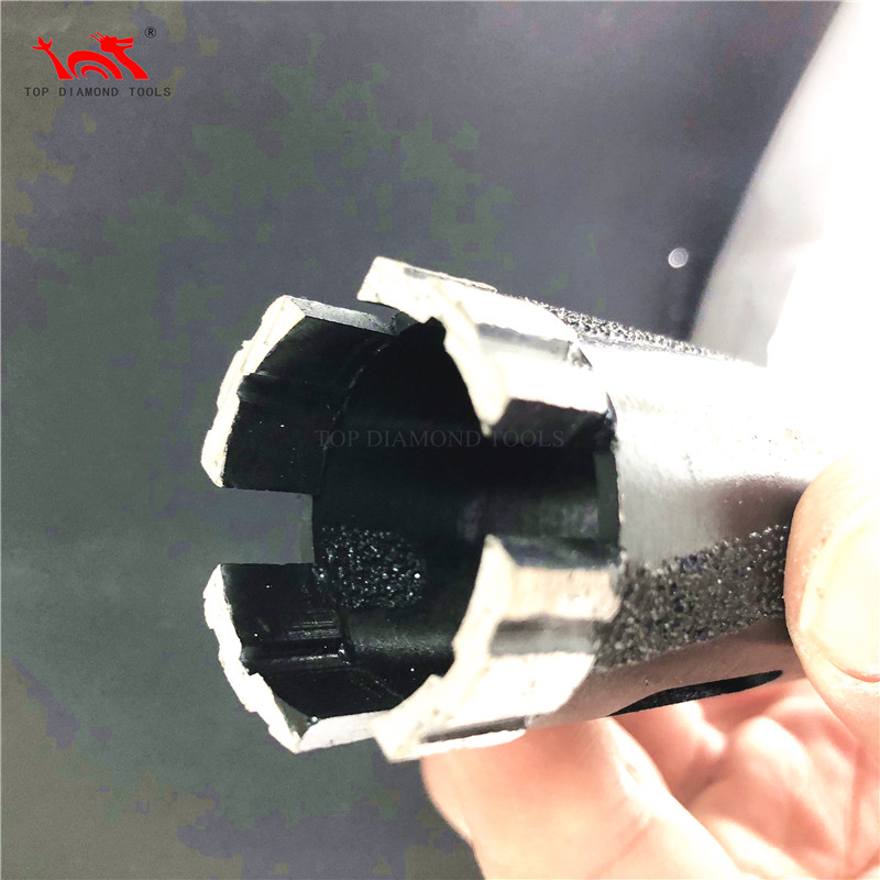 Diameter 35mm Dry Diamond Core Drill Bits For Drilling Granite