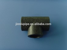 HDPE Pipe Fitting Socket Joint Fitting HEPE Equal Tee