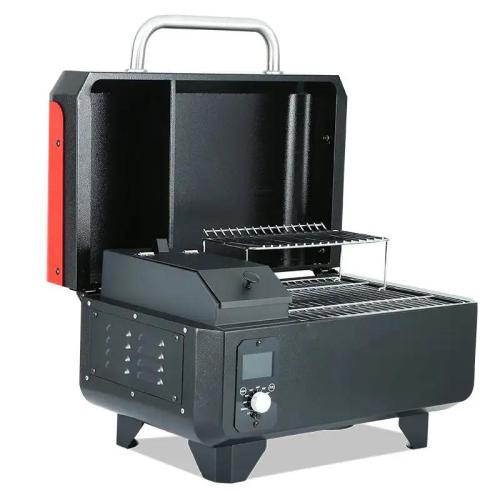Electric Pellet Grill,Electric Wood Pellet Grill,Electric Wood Pellet Grill Smoker,Outdoor Electric Pellet BBQ Grill Table Top Electrical Pellet Grill Stainless steel Commercial Garden Hotel Electric Barbecue Oven Factory