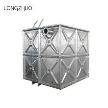 Galvanized pressed steel sectional water storage tank