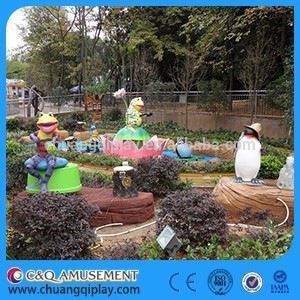 C&Q Amusement rides, Electric music mall kids track train for sale