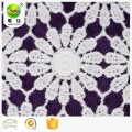 100 cotton peach embroidery lace fabric