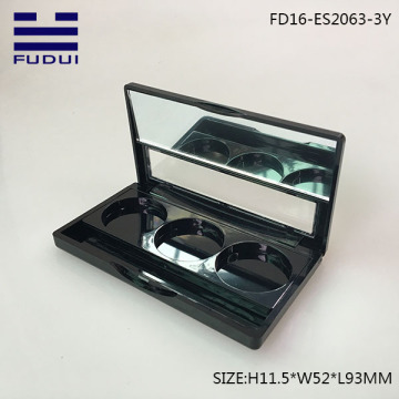 Custom Three Color Eye Shadow Palette MakeUp Case