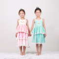 New Design Kid Girls Flower Clothing Vestidos Boutique