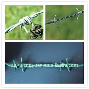 PVC barbed wire/barbed iron wire