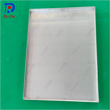 stainless steel rectangular tray